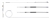 1968 - 1972 Chevelle Emergency Parking Brake Cable Kit, Complete, OEM, TH-400, Rear Drum