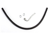 1964 - 1972 Power Steering Return Hose, OE Style with Separate Fitting and Clamps