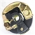 1966 - 1972 Chevelle or Nova Manual and Power Steering Rag Joint Coupler, 3-1/4" OD, For 3/4" 25 Spline Input Shafts with FLAT Spot