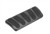 Lokar 1964 - 1972 Chevelle Black Billet Aluminum Curved Automatic Brake Pad with Rubber Inserts