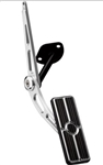 1968 - 1972 Nova Fuel Gas Accelerator Pedal Assembly, Custom Black Anodized Billet Aluminum