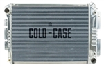1968 - 1972 Chevy II Nova Big Block COLD-CASE Aluminum Radiator WITH SIDE MOUNTING BRACKETS for Automatic Trans