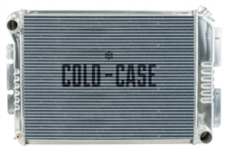 1968 - 1972 Chevy II Nova Big Block COLD-CASE Aluminum Radiator for Manual Trans