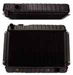1966 - 1967 Chevelle Radiator, 4 Core with Automatic Transmission