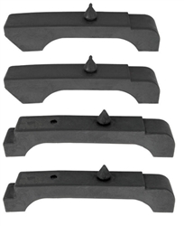 1968 - 1972 Chevelle Radiator Insulator Kit, 4 Pieces