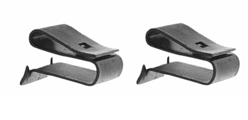 Lower Fan Shroud Mounting Clips - Pair