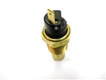 1968 - 1972 Engine Temperature Sending Unit without Gauges with Warning Lights, Single Spade Connector