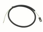1966 - 1972 Temperature Sending Unit Wire with Cloth Insulation and Slide Terminal Connector