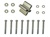 1964 - 1972 Engine Cooling Fan Spacer Kit, 2 Inch Thick
