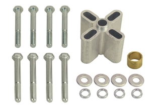 1966 - 1972 Engine Cooling Fan Spacer Kit, 1.5"