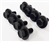 1966 - 1972 Chevelle Hood Hinge Mounting Bolts Set, BLACK Stainless Steel, 8 Pieces