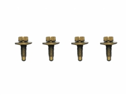 1966 - 1972 Chevelle Trunk Deck Lid Mounting Bolts Set, 4 Pieces