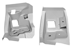 1968 - 1972 Chevelle Lower Firewall and Body Mount Brackets Set, Coupe Pair