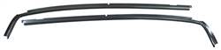 1970 - 1972 Chevelle Roof Drip Rail Metal Panels, Pair