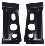 1967 Chevelle Rear Body Tail Light Panel Support Braces, Pair