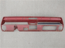 1966 Chevelle Dash Metal Frame Assembly, With AC Used GM