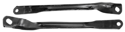 1968 - 1972 Chevelle Rear Crossmember to Frame Reinforcement Subframe Connector Braces, Pair