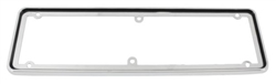 1968 - 1972 Nova Hood Louver Chrome Bezel Trim, Each