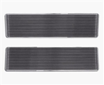 image of 1968 - 1972 Nova Chrome Super Sport Hood Louvers, PREMIUM QUALITY PAIR