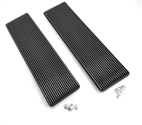 image of 1968 - 1972 Nova SS Super Sport Chrome Hood Louvers, BUDGET FRIENDLY Pair