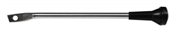 1967 Chevelle Chrome Turn Signal Lever with Black Knob, OE Correct Premium Quality