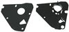 1968 - 1972 Chevelle Steering Column Clamp and Firewall Mounting Plate with Gasket