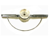 1966 Chevelle Horn Shroud Ring, Fits 2 Spoke Deluxe Wheel