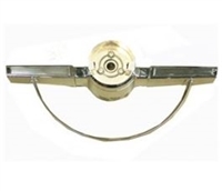 1966 Chevelle Horn Shroud Ring, Fits 2 Spoke Deluxe Wheel