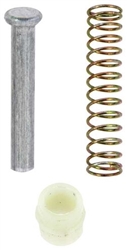 1967 - 1968 Horn Contact Plunger, Spring, and Wedge Retainer