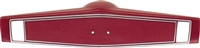 1969 - 1970 Chevelle Steering Wheel Horn Shroud, Standard, Red