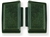 1969 - 1970 Nova Horn Buttons Set, Standard, Dark Green, Pair LH and RH