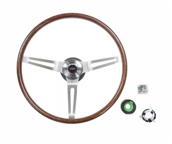 1969 Rosewood Steering Wheel Kit, Non-Tilt Column