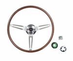 1969 Chevelle or Nova Rosewood Steering Wheel Kit for Tilt Column