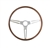 1969 Nova or Chevelle Rosewood Woodgrain Steering Wheel, N34