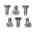 Steering Wheel Mounting Hub Screws Set, Chevelle or Nova with Wood Grain or Cushion Grip, 6 Pieces
