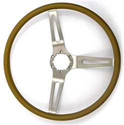 Chevelle and Nova NK1 Small Comfort Grip Steering Wheel, Tan
