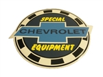 Chevrolet Special Equipment Window Sticker, 6 Inch Diameter