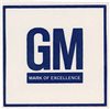 GM Mark of Excellence Decal, 3"x3"
