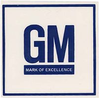 GM Mark of Excellence Decal, 3"x3"