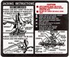 1972 Chevelle Trunk Jacking Instructions