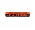 Radiator Support Fan Shroud Caution Fan Decal, Orange