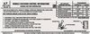 1972 Tune-Up Label (402-4, Automatic Transmission/Manual Transmission) (US) (LT)