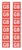 1970 Chevelle Front Coil Spring Decals, 3960665 GB Code