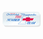 Big Block Valve Cover Decal, Built By Chevrolet Tonawanda The Number 1 Team