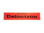 1966 - 1972 AC Delcotron Ignition Coil Decal, 12-Volt