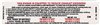 1970 Emission Decal, 307 with 200 HP, 3980206 with DM Code