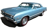 1967 Chevelle SS Decal Stripe Set, Super Sport