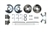 1964 - 1977 Chevelle Rear Disc Brake Conversion Kit