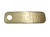 1972 - 1989 Rear End Axle Posi Tag Metal