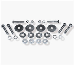 â€‹1968 - 1972 Nova Subframe Body Mount Bushing Hardware Set: Bolts, Nuts, and Washers, Replacement Style Kit